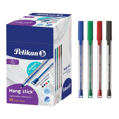 Długopis Hang Stick K86 wkład niebieski 1,0mm Pelikan (400197414)