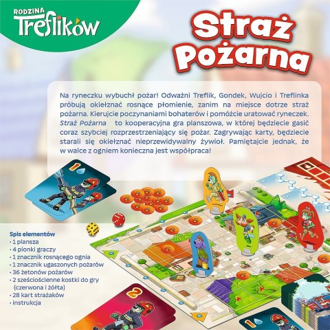 Gra edukacyjna Trefliki Straż pożarna Trefl (02814)