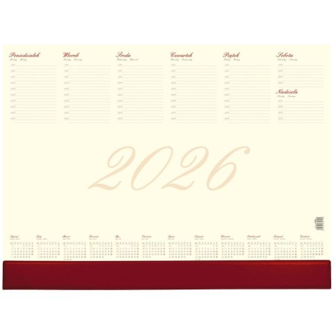 Kalendarz biurkowy BIUWAR biurkowy Wydawnictwo Wokół Nas (KB049K)