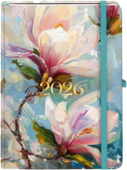 Kalendarz książkowy (terminarz) 2026 BOTANICAL DNS A5 Antra (KWAIATOWA HARMONIA)