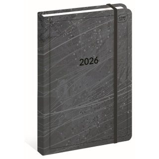 Kalendarz książkowy (terminarz) STONE mat+uv A5 Interdruk (192K)