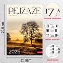 Kalendarz ścienny A4 PEJZAŻE A4 Press (5904830713459)