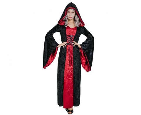 Kostium Strój dla dorosłych Rubinowa Wampirzyca (sukienka z kapturem), rozm. M Godan (SL-CZWM)