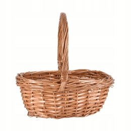 Koszyk świąteczny Wiklinowy kosz na grzyby i zakupy Home And Garden (7621)