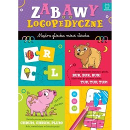 Książka dla dzieci Mądra główka mówi słówka Aksjomat