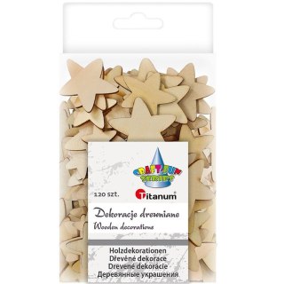 Ozdoba drewniana Craft-Fun Series gwiazdki 175032X Titanum