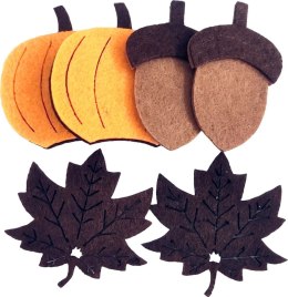 Ozdoba filcowa Craft-Fun Series Jesień Titanum (EA975)