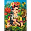 Puzzle Frida Kahlo Portret w dżungli 1000 el. Trefl (12094)