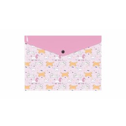 Teczka plastikowa PUPPIES A4 mix Biurfol (TKN-A4-36)