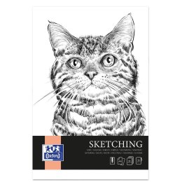 Blok artystyczny szkicowy A4 90g 50k Oxford (400200051)