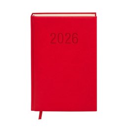 Kalendarz książkowy (terminarz) 2026 COLOROFIX DNS A5 Antra (CZERWONY)
