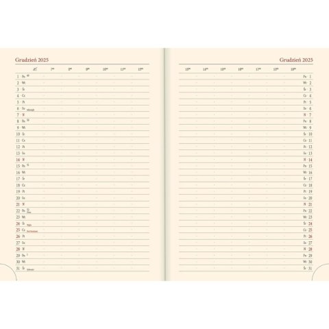 Kalendarz książkowy (terminarz) terminarz A5 145mm x 205mm Lucrum (21DR-79 mix)