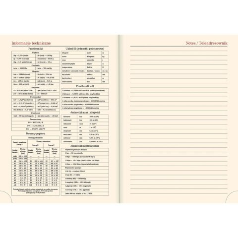 Kalendarz książkowy (terminarz) terminarz A5 145mm x 205mm Lucrum (21DR-79 mix)