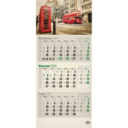 Kalendarz ścienny mix PŁASKI 310mm x 680mm Avanti (KTT-2)