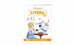 Książka dla dzieci Disney Uczy. Kraina lodu. Litery. Ćwiczenia z naklejkami Ameet (UDN 9303)