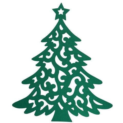 Ozdoba świąteczna Podkładka filcowa - choinka Arpex (BN6378)