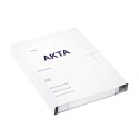 Teczka kartonowa wiązana akta studenta A4 biały 280g Bigo