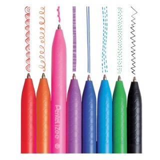 Długopis iZee wkład czerwony 0,7mm Pentel (BX467)