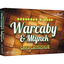 Gra planszowa Trefl 01681 Warcaby / Młynek (01681)