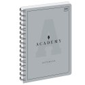 Kołozeszyt (kołonotatnik) ACADEMY A4 100k. 90g krata Interdruk (KOŁOZA4100AC)