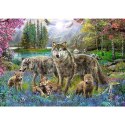 Puzzle Trefl Wilcza rodzina 1000 el. (10558)