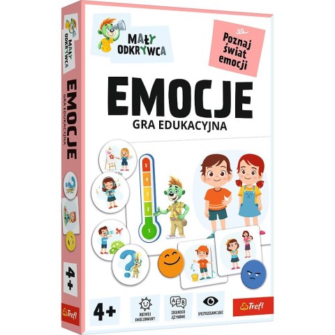 Gra edukacyjna Trefliki Mały odkrywca Gra emocja Trefl (02804)
