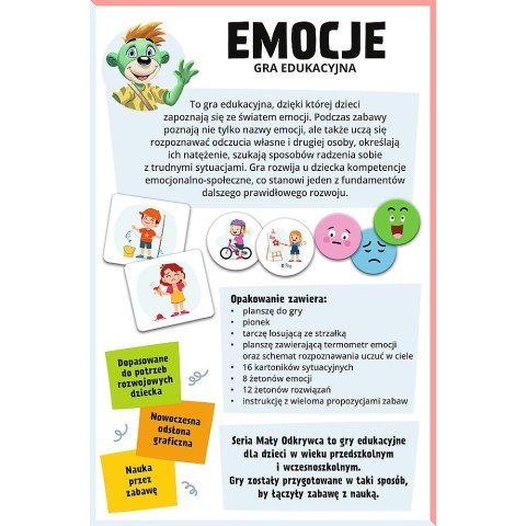 Gra edukacyjna Trefliki Mały odkrywca Gra emocja Trefl (02804)