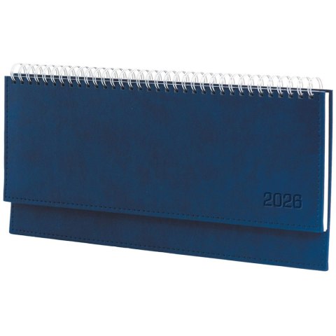 Kalendarz biurkowy GRANATOWY VIVELLA LEŻĄCY 300mm x 145mm Wydawnictwo Wokół Nas (KB 047 B)