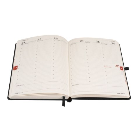 Kalendarz książkowy (terminarz) 2026 FORMALIZM TDW A5 Antra (CZARNY)