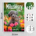 Kalendarz ścienny A4 MILUSIŃSCY A4 Press (5904830713473)