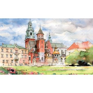 Kalendarz ścienny trójdzielny 320mm x 860mm Lucrum (KT07)