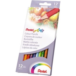 Kredki ołówkowe 12 kol. Pentel (CB8-12U)