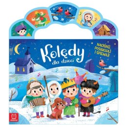 Książka dla dzieci Kolędy dla dzieci. Naciśnij, posłuchaj i śpiewaj! Aksjomat