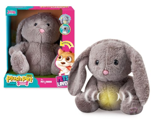 Pluszak interaktywny szumiący króliczek ze światłem Natalia (186318)