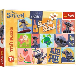Puzzle Stitch Hawajskie przygody 200 el. Trefl (13331)