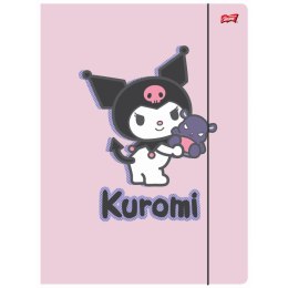 Teczka kartonowa na gumkę KUROMI A4 300g/m2 A4 mix 300g Unipap