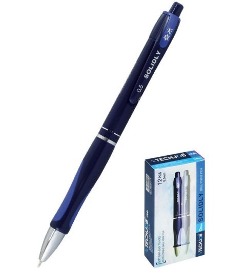 Długopis Fandy Solidly wkład niebieski 0,5mm Grand (195036)