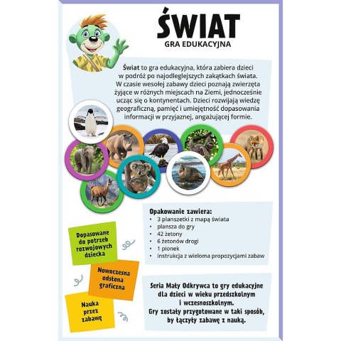 Gra edukacyjna Mały odkrywca Trefl (02807)