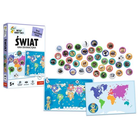 Gra edukacyjna Mały odkrywca Trefl (02807)