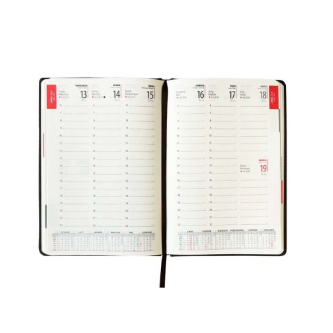 Kalendarz książkowy (terminarz) tygodniowy LUX A5 Avanti (KA5TL)