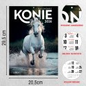Kalendarz ścienny A4 KONIE A4 Press (5904830713398)