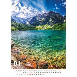 Kalendarz ścienny POLSKIE GÓRY 13-kartkowe- 330mm x 500mm Jotan (W117)