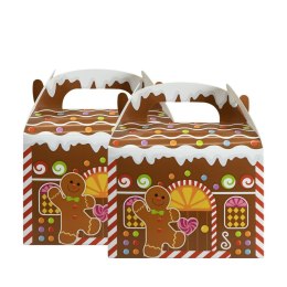 Opakowanie ozdobne Papierowe domki - pudełko na upominki (2 szt.) Arpex (BP6927)