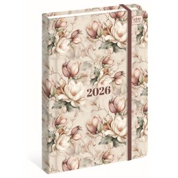 Kalendarz książkowy (terminarz) mat+uv Magnolia A5 Interdruk (192 strony)