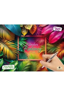 Kalendarz ścienny ALBUMOWY RODZINNY 320mm x 470mm Pan Kalendarzyk (KSA V.6)