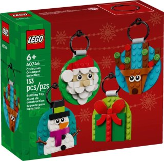 Klocki konstrukcyjne Iconic Kolekcja ozdób świątecznych Lego (40744)
