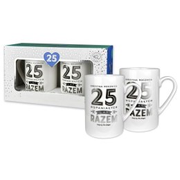 Kubek wielokrotnego użytku Set Gold 2-25 Rocznica Pan Dragon (5901854983448)