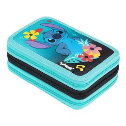 Piórnik STITCH MINT ALOHA POTRÓJNY St.Majewski (z wyposażnieniem)