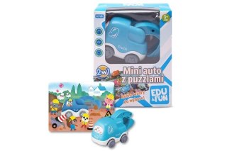 Samochód mini koparka z puzzlami Artyk (125898)