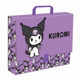 Teczka kartonowa na zatrzask Kuromi A4 mix Unipap